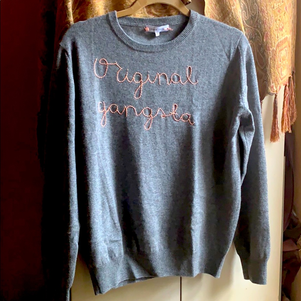 Lingua Franca cashmere sweater